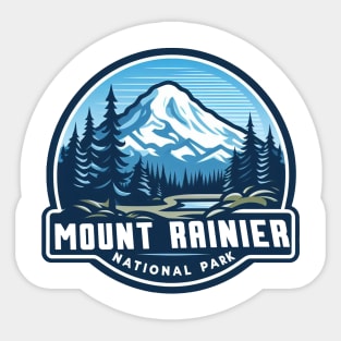 Mount Rainier National Park Sticker